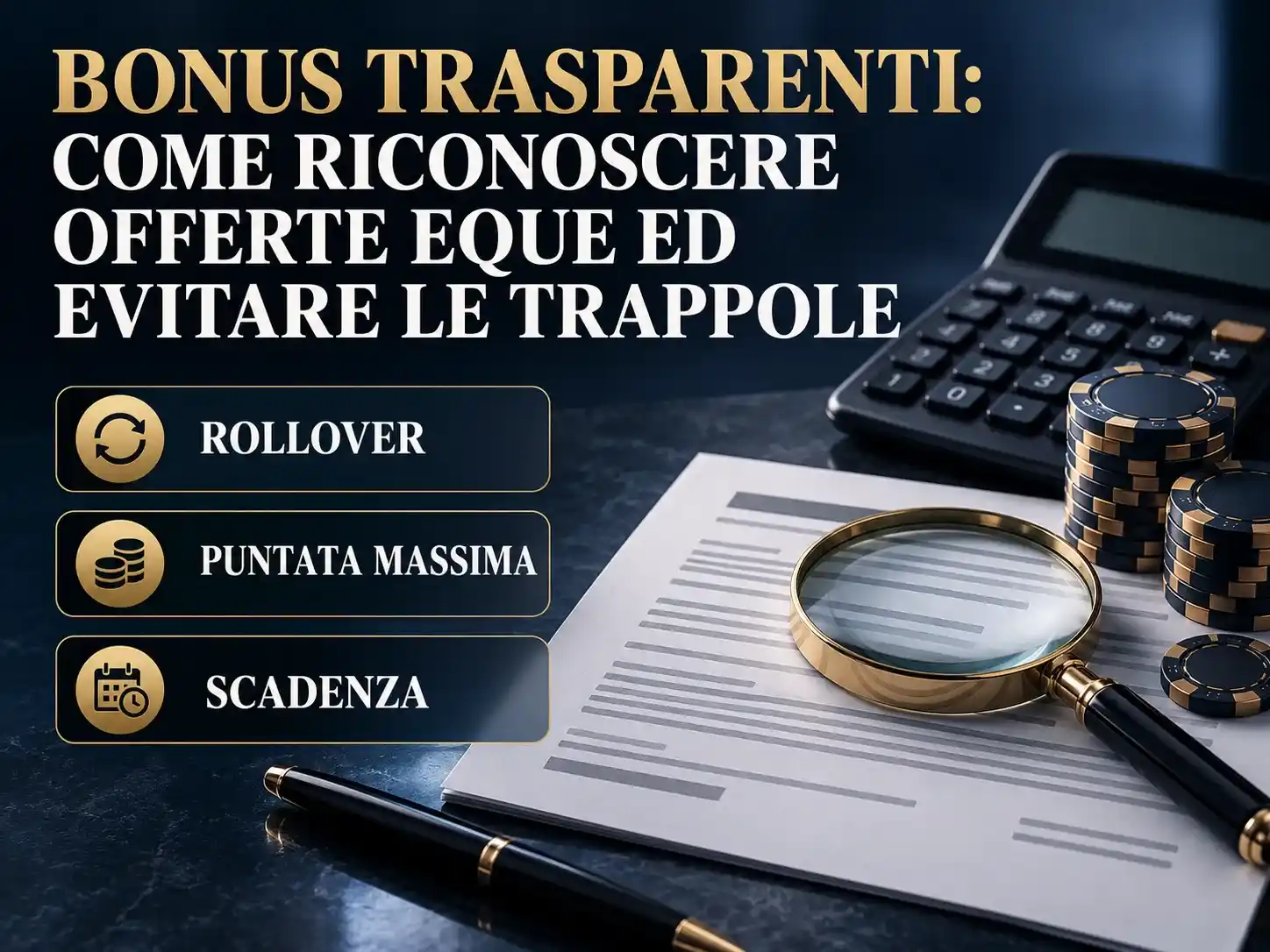 Bonus Trasparenti: Come Riconoscere Offerte Eque ed Evitare le Trappole